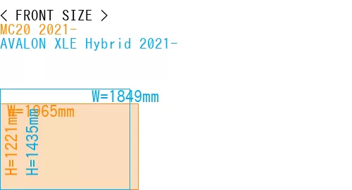 #MC20 2021- + AVALON XLE Hybrid 2021-